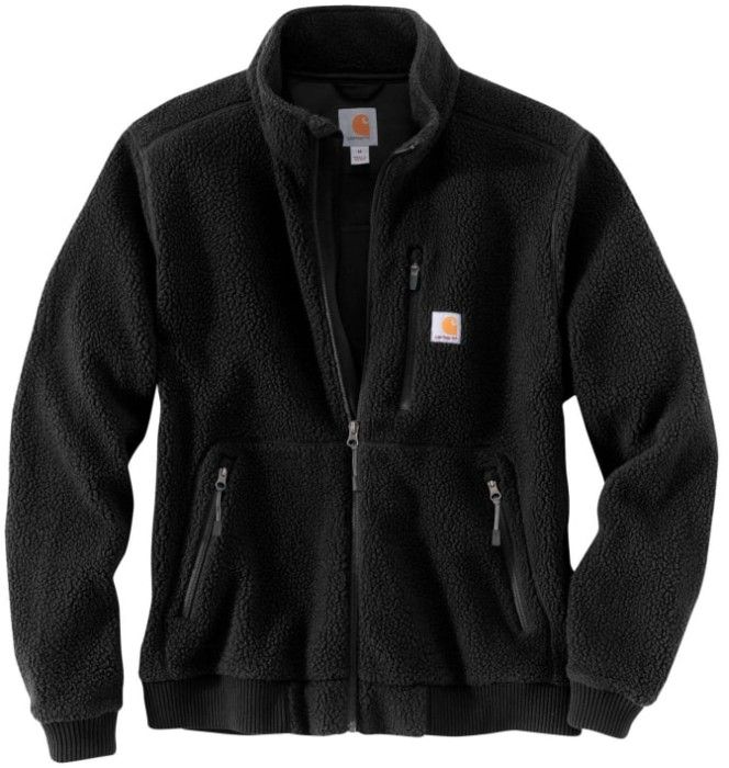 M's Relaxed Fit Fleece Jacket Black