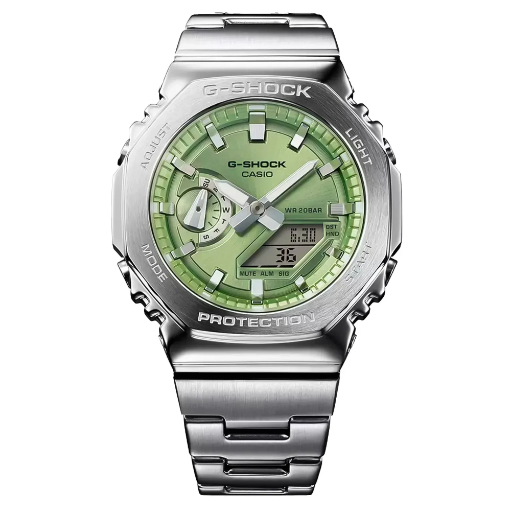 G-Shock Classic Gm-2110D-3A1Er Green