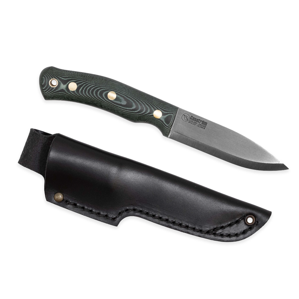 No.10 Swedish Forest Knife 14C28N Micarta/Scandi