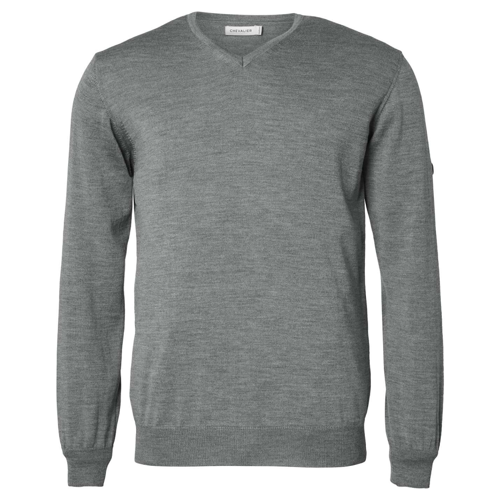 Aston Pullover Men Smoked Grey