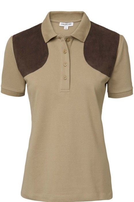 Berry Polo Shirt Women Oat