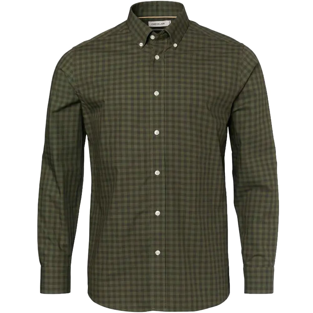 Betley Regular Fit Shirt Men Glade Green Checked