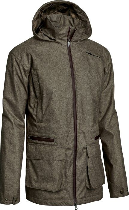 Bushland Chevalite PL Coat Dam Green