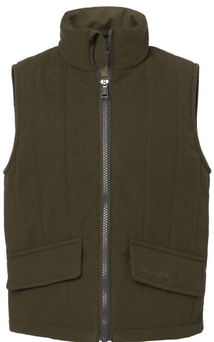 Calf Padded Vest Junior Brown