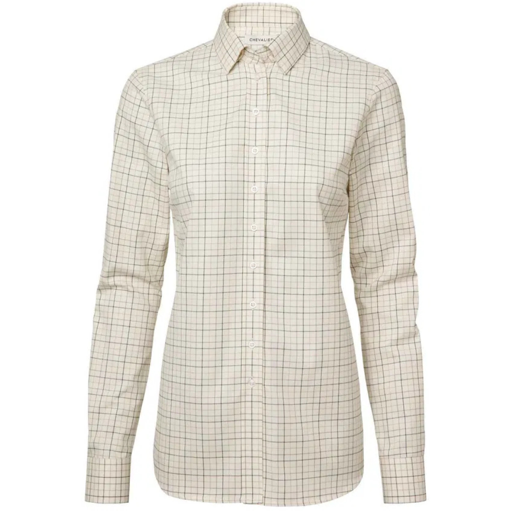 Chorley Shooting Fit Shirt Rifle Green Tattersall