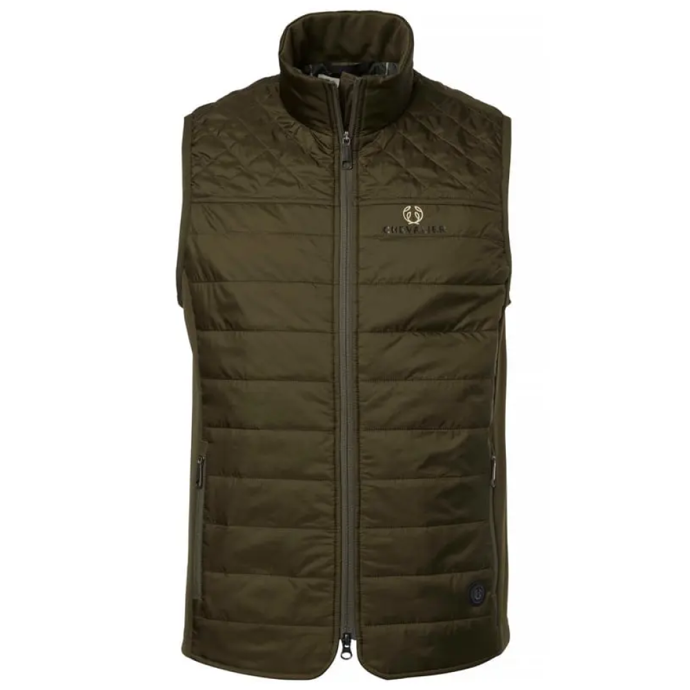 Ember Heat Vest Men Dark Forest Green