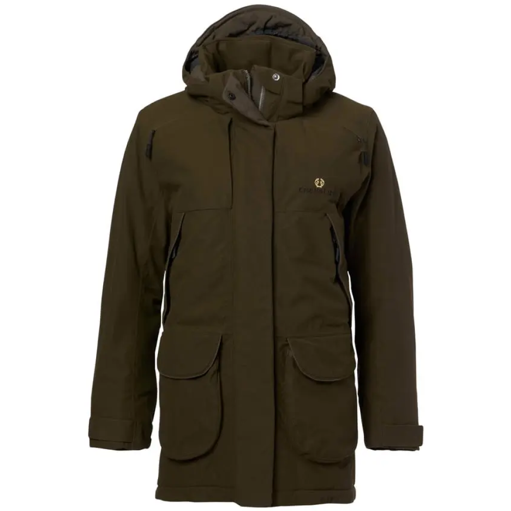 Highland Chevalite Padded Jacket Women Dark Forest Green