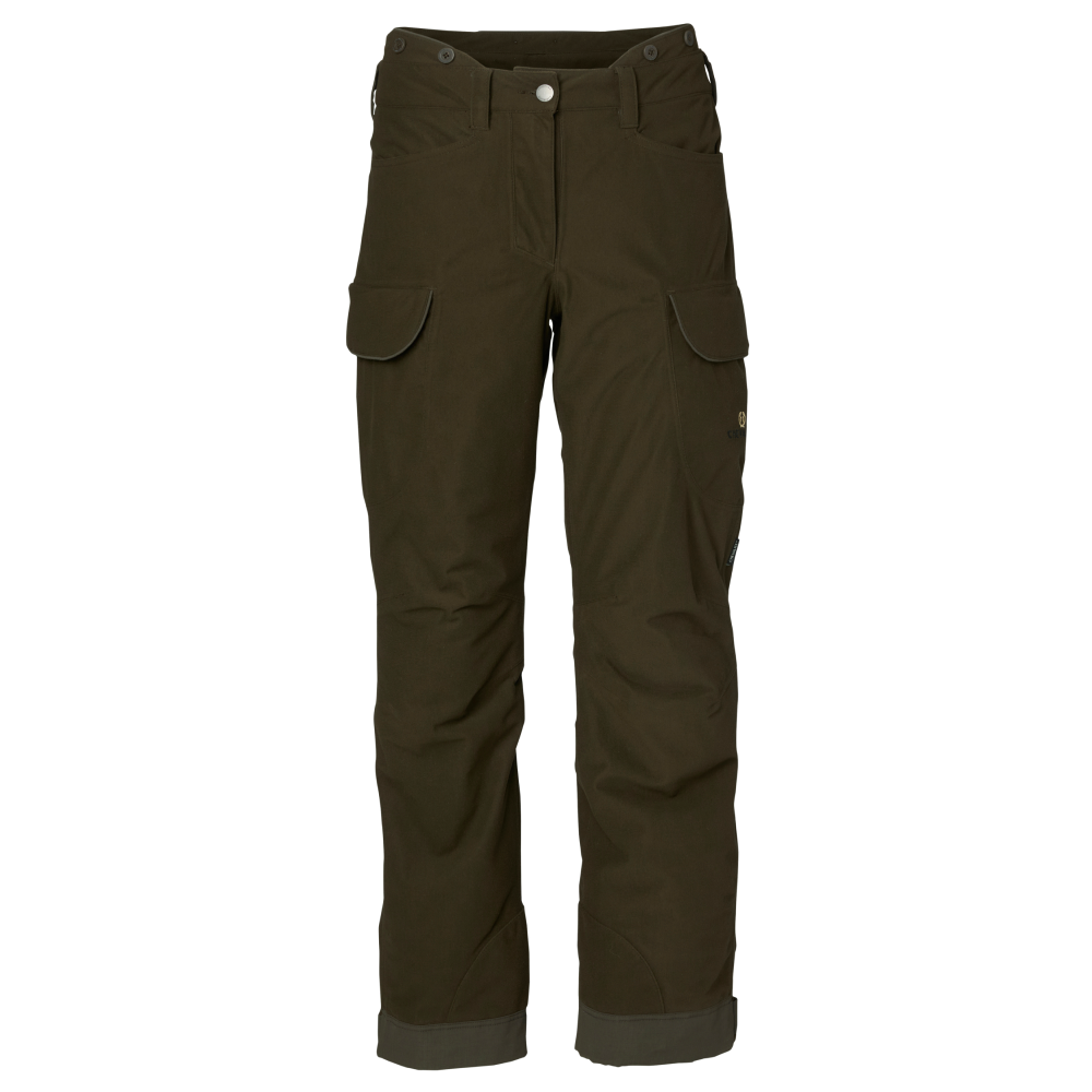 Highland Chevalite Padded Pants Women Dark Forest Green
