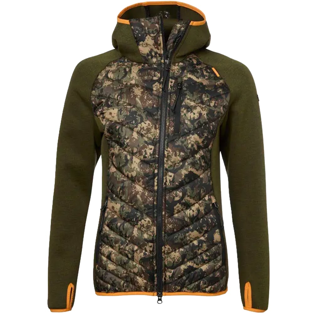 Hunter Hybrid Hood Jacket Women Antler Camouflage
