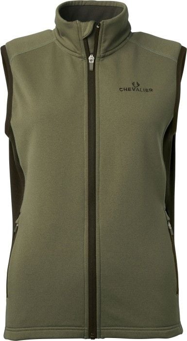 Lenzie Fleece Vest Women Tobacco/Brown