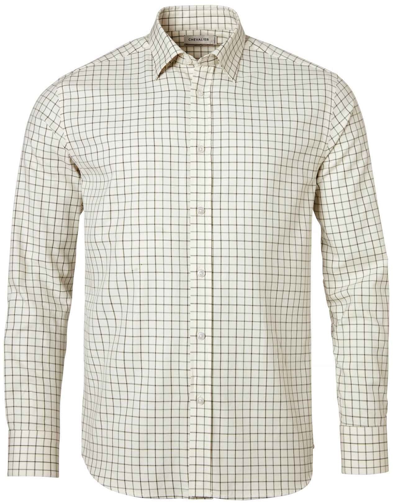 Luton Shooting Fit Shirt Men Hunter Green Tattersall