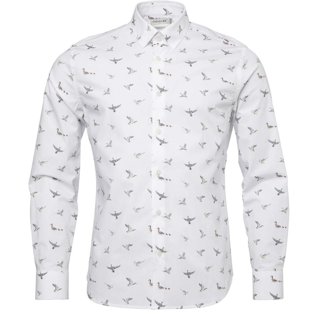 M's Danson Contemporary Fit Shirt Men Ducks In A Row