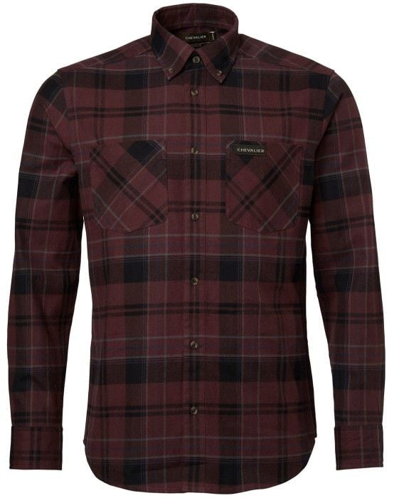 M's Willow Flannel Shirt Wine Red Check
