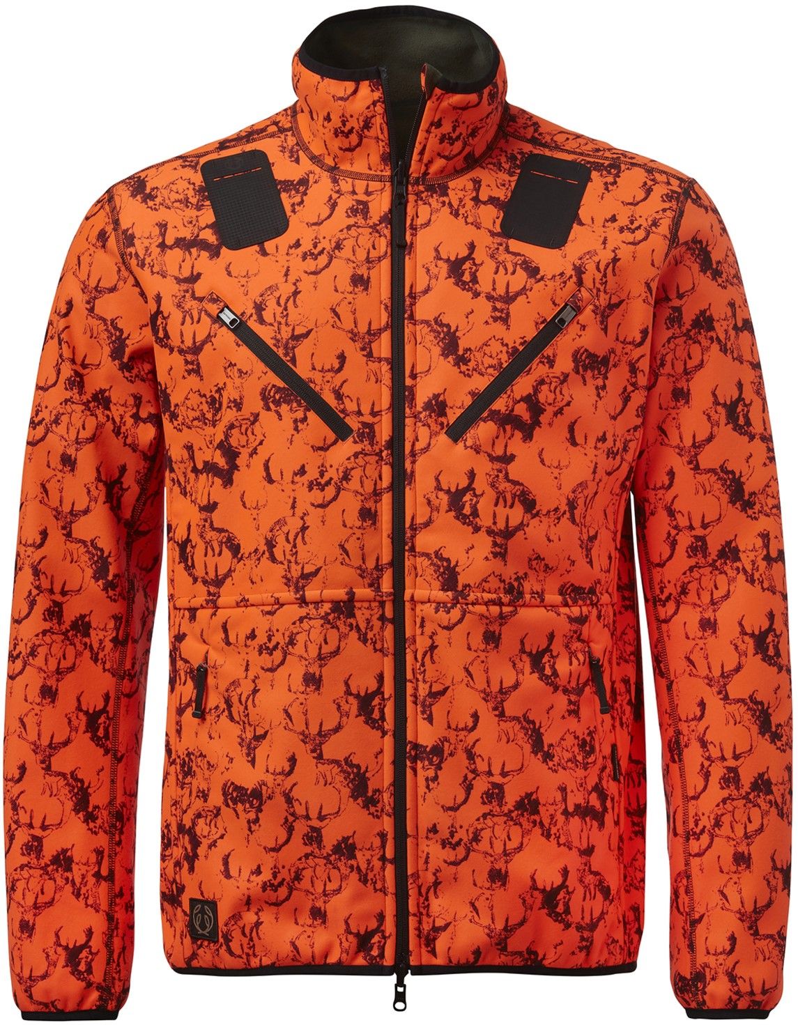 Mist Windblocker Reversible Jacket Men High Vis Orange Deer