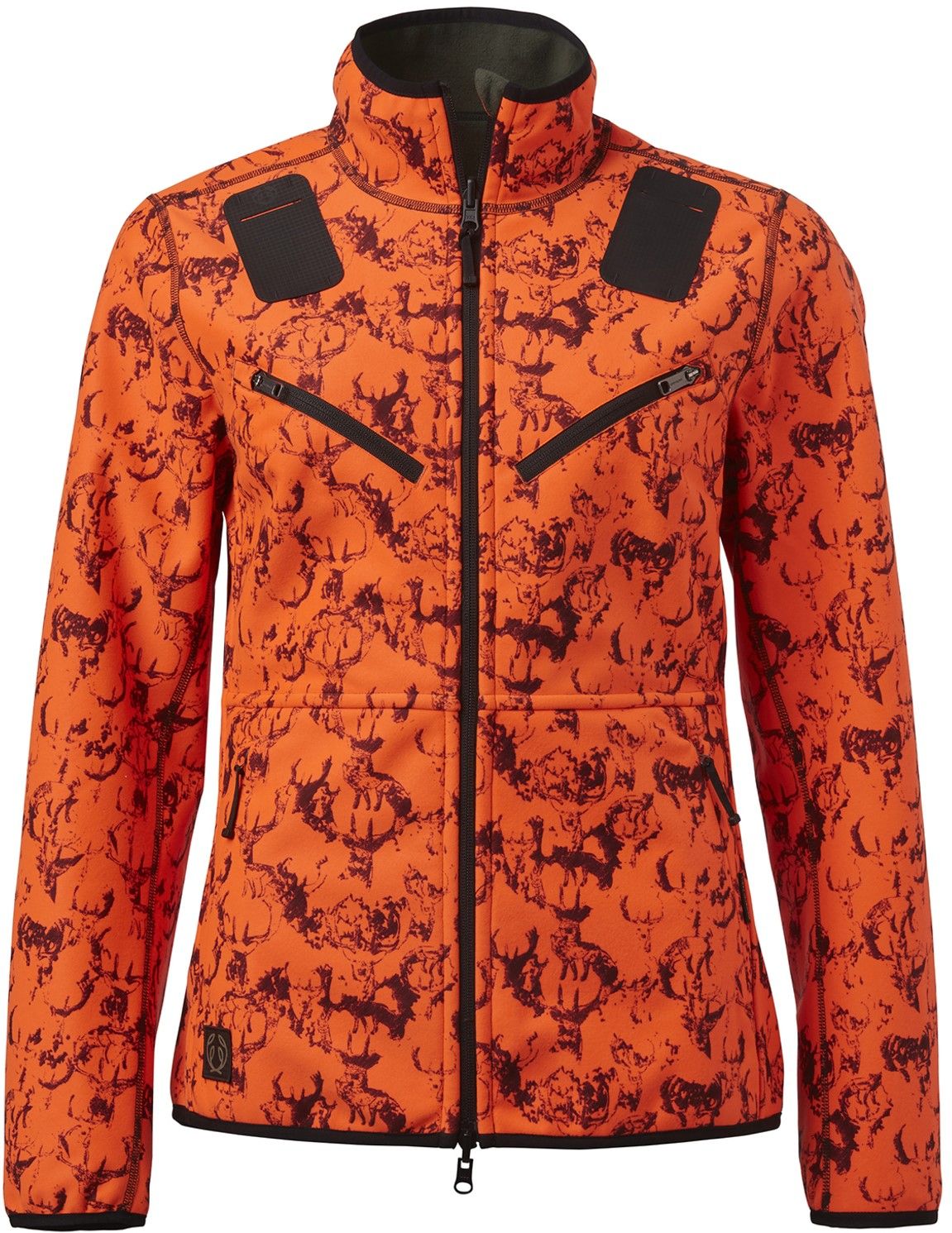 Mist Windblocker Reversible Jacket Women High Vis Orange Deer