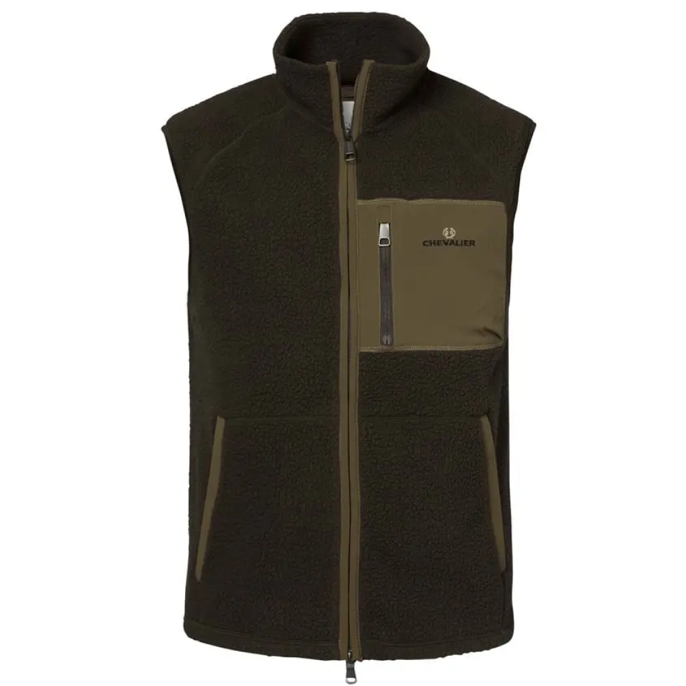 Pax Light Pile Vest Men Brown