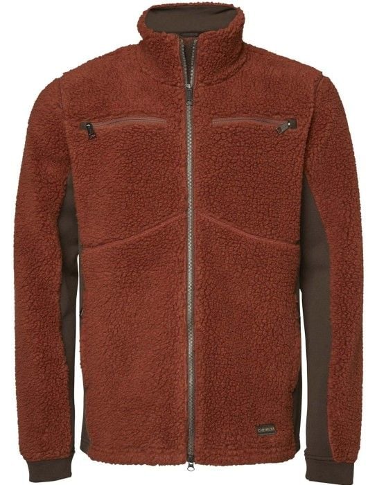 Root Wool Pile Jacket Men Fox Red