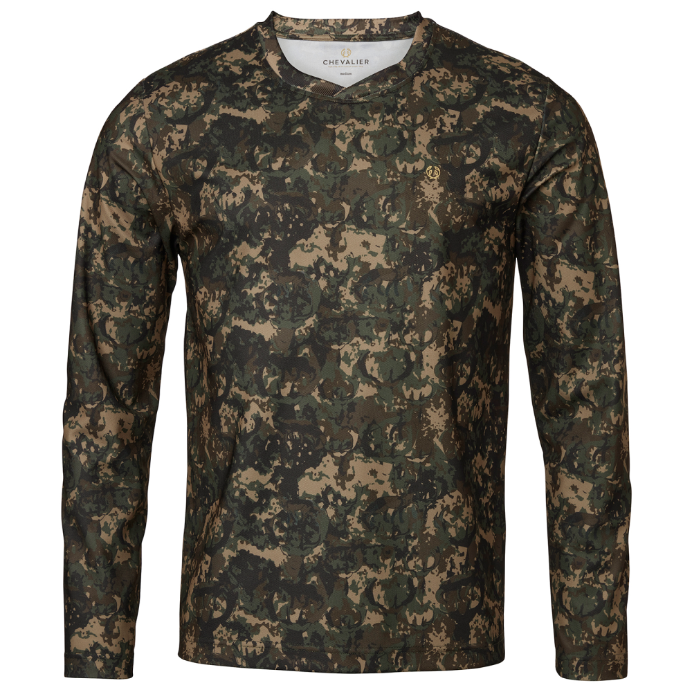 Stalker Technical Longsleeve T-shirt Men Antler Camouflage