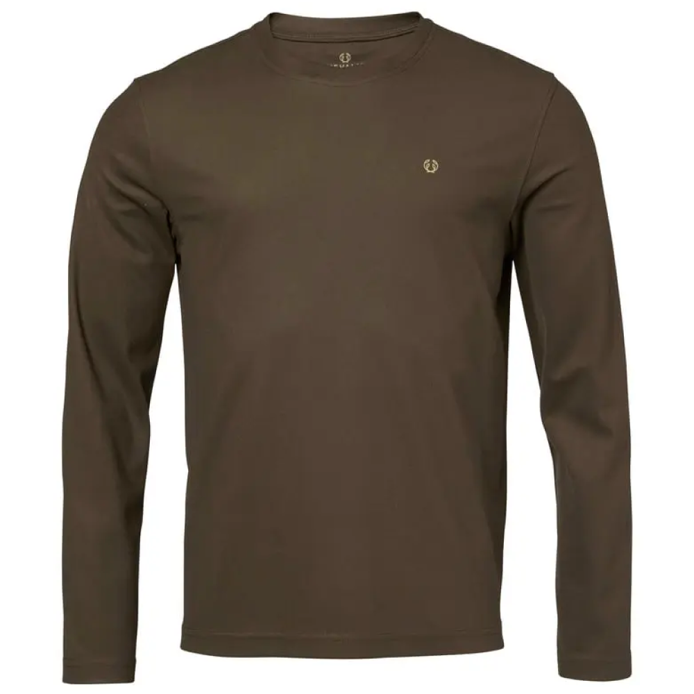Stalker Technical Longsleeve T-shirt Men Fallow Brown