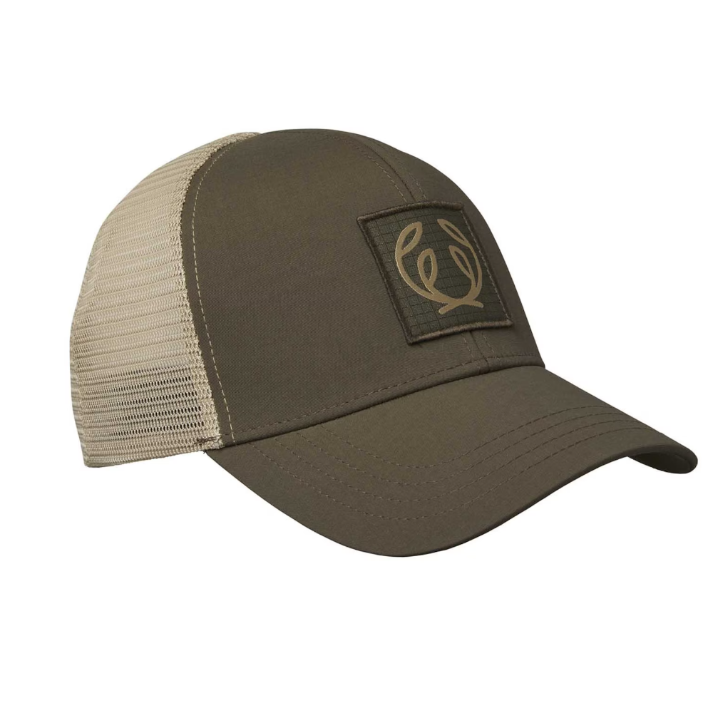 Symbol Cap Leather Brown