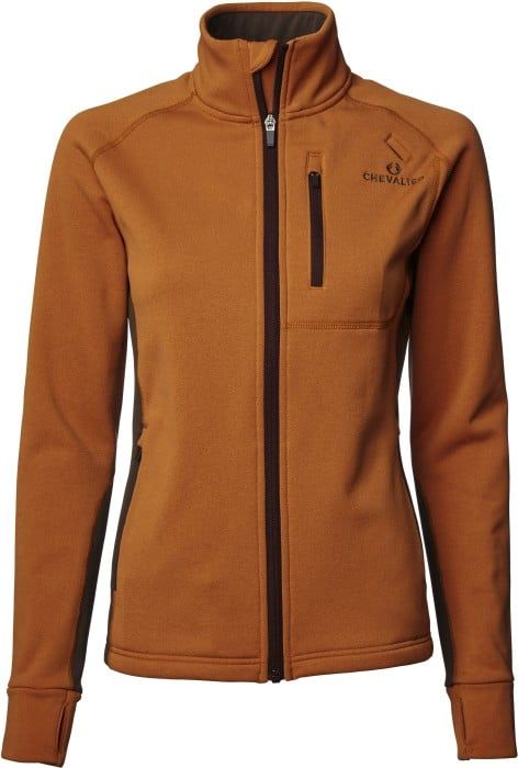 Tay Fleece Dame Orange/Brown