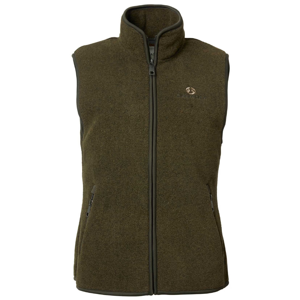 W'S Mainstone Fleece Vest Autumn Green