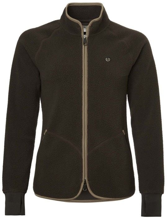 W's Pax Light Pile Jacket Leather Brown