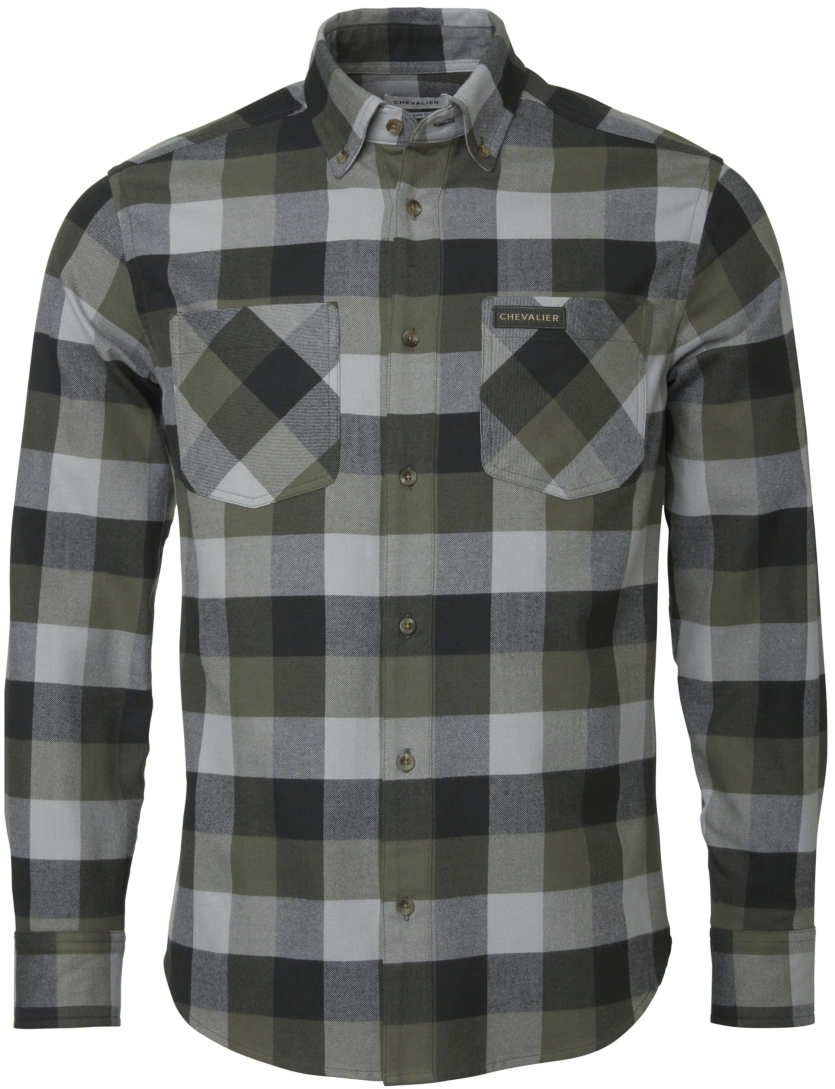 Willow Flannel Shirt Men Green Checked