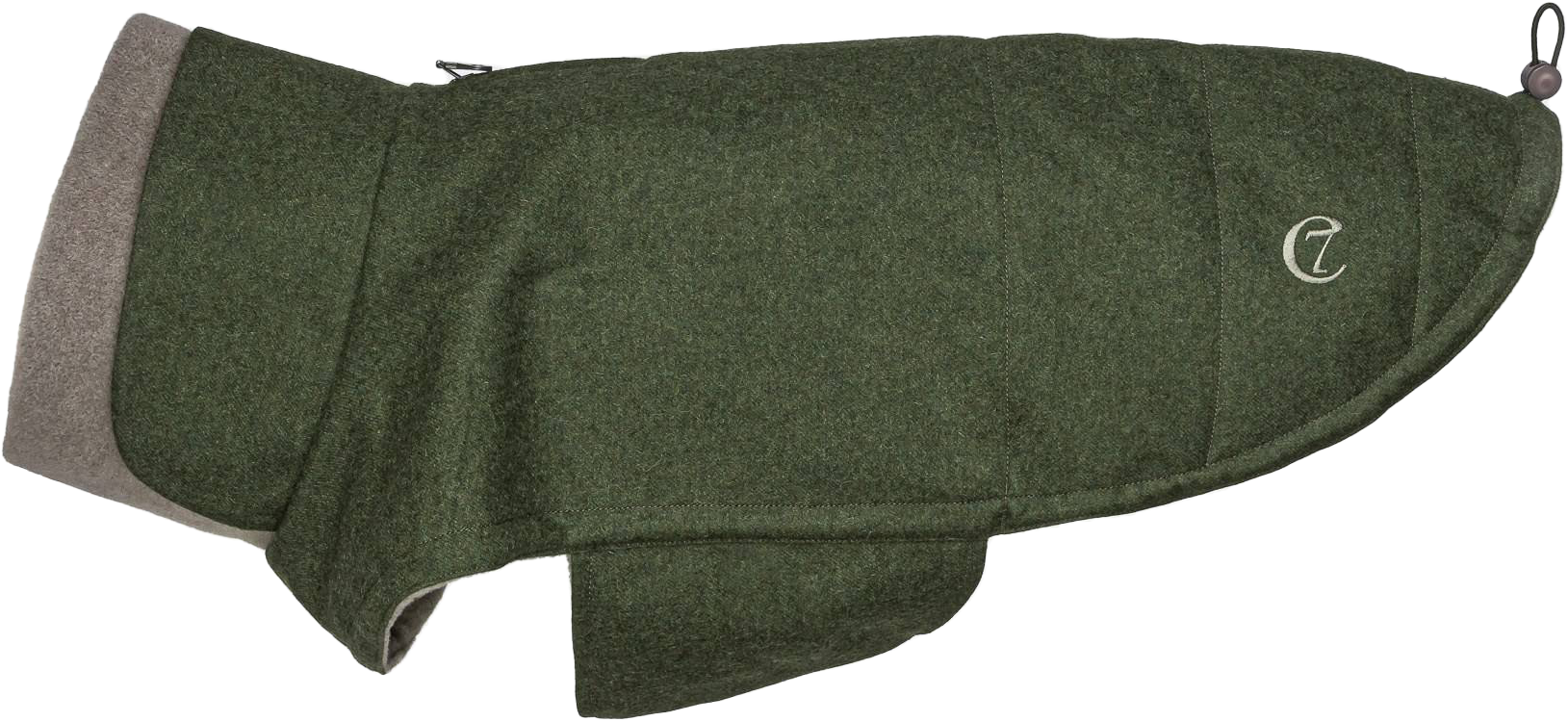 Brooklyn Dog Coat Flannel strl 6-10 Fern Green