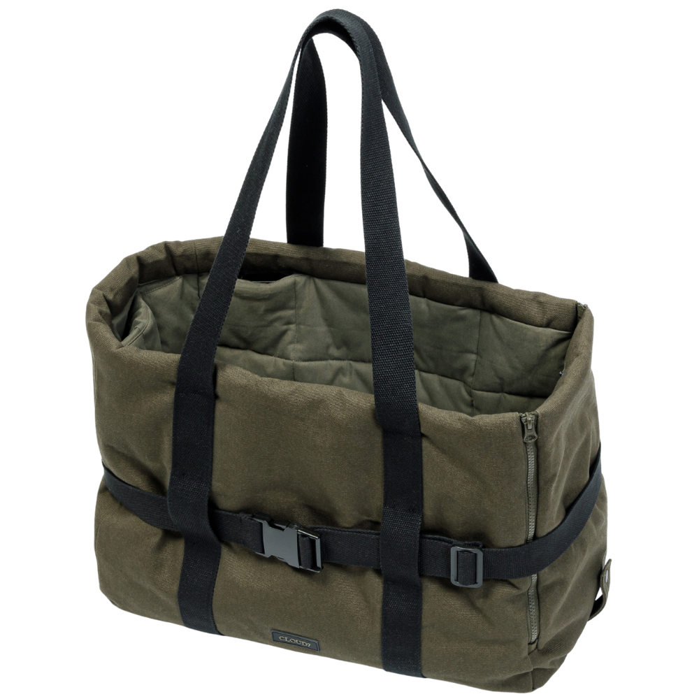 Dog Carrier Turin Canvas Olive