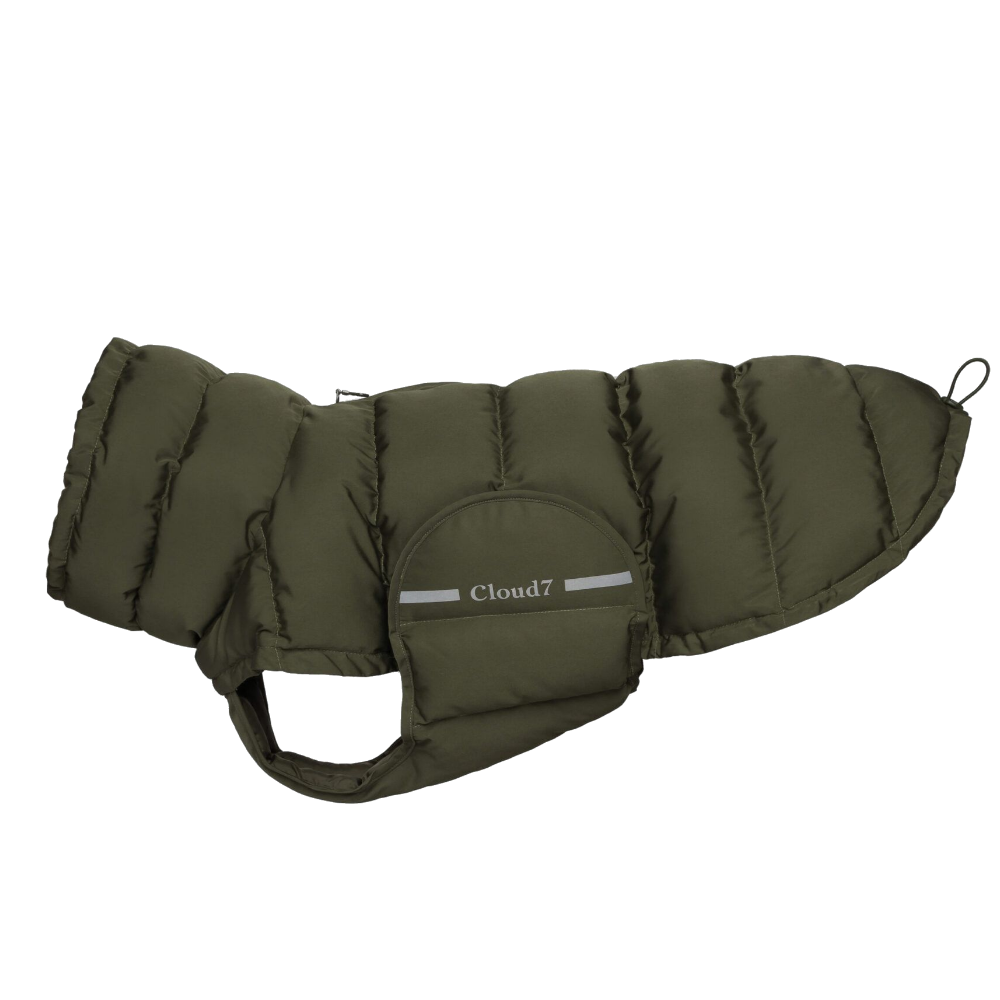 Dog Coat Alaska size 3-5 Olive