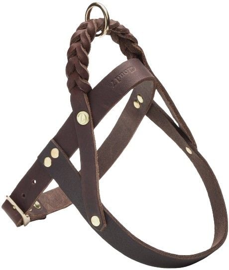 Harness Central Park M-L Saddle Brown Gold