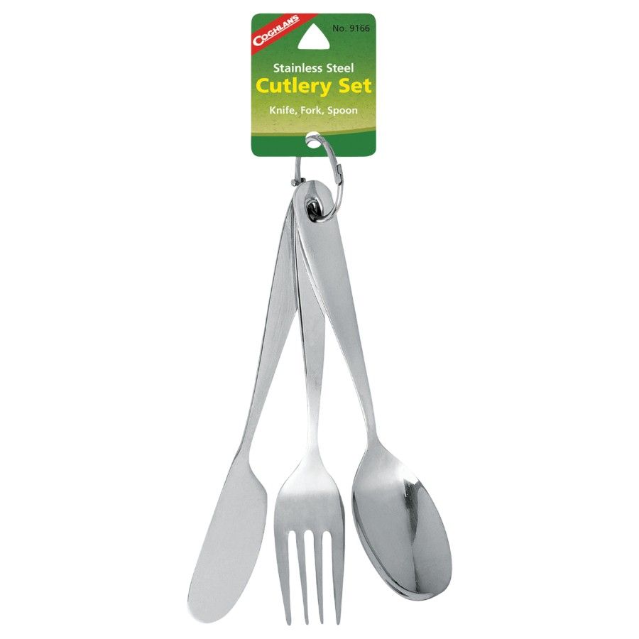 Coghlans Stainless Steel Cutlery Set