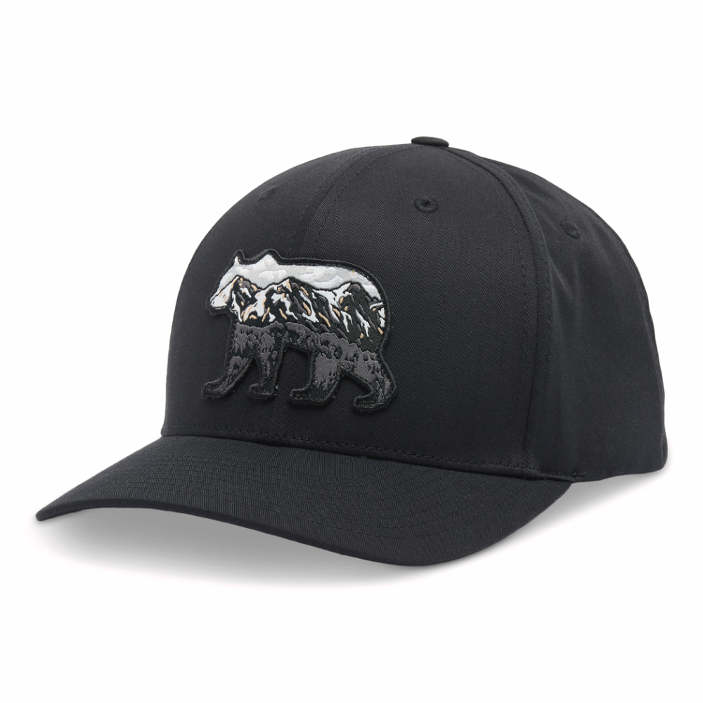 Lost Lager™ 3D Stretch Snap Back Black