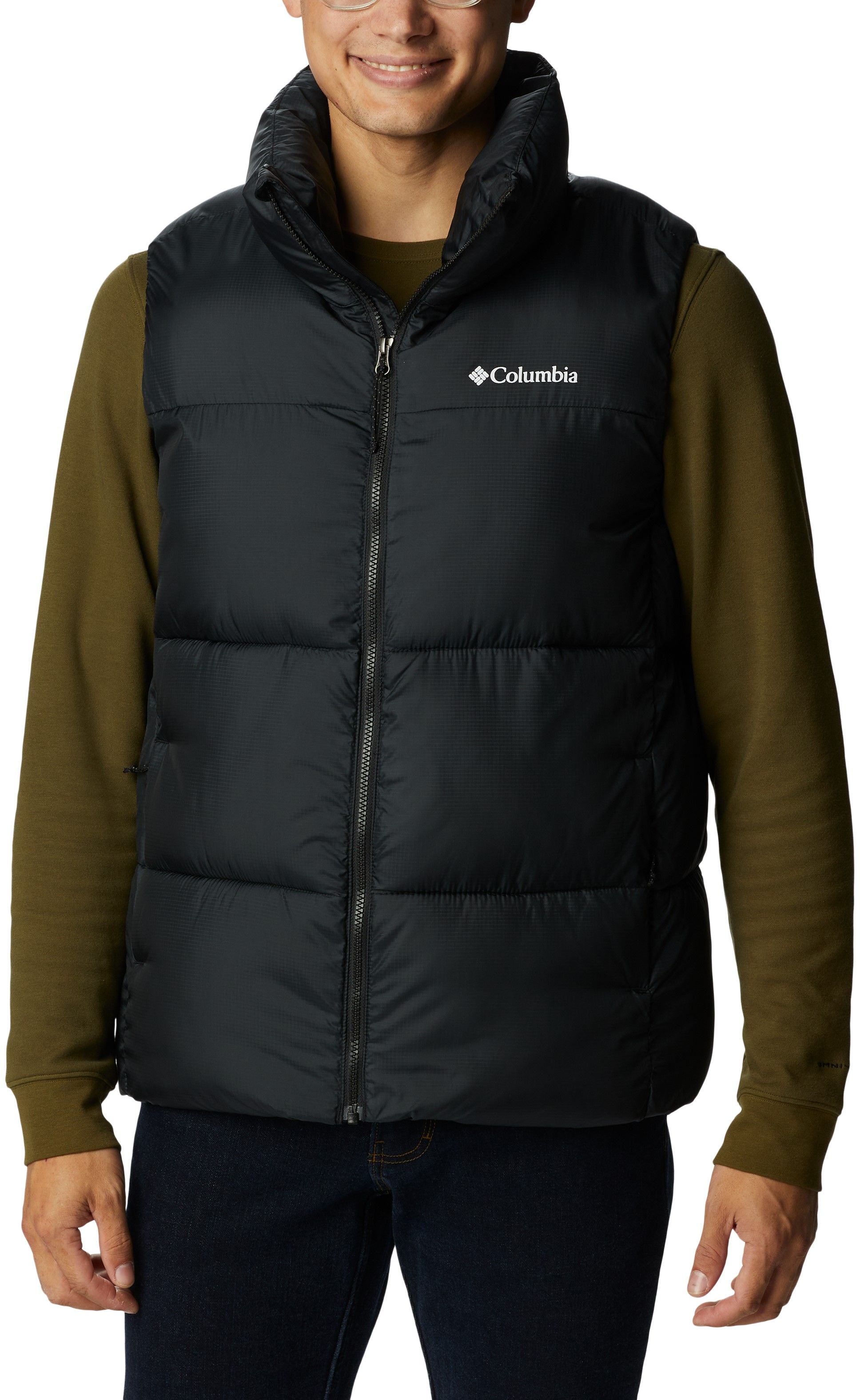 M's Puffect Vest Black