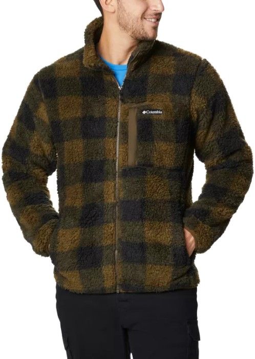 M's Winter Pass Sherpa Jacket Olive Green