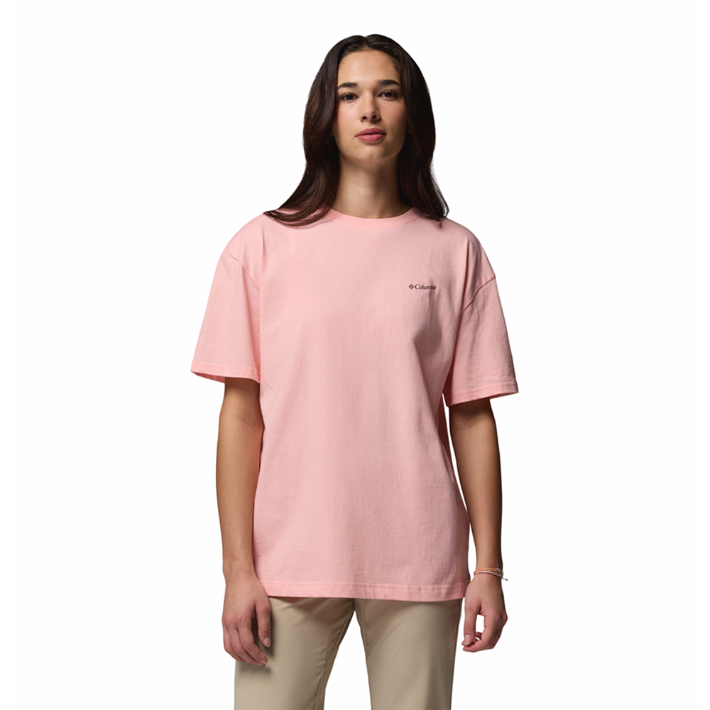 Rolling Bend™ Graphic Oversized Tee Pink Sand
