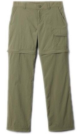 Youth Girls Silver Ridge IV Convertible Pant Stone Green