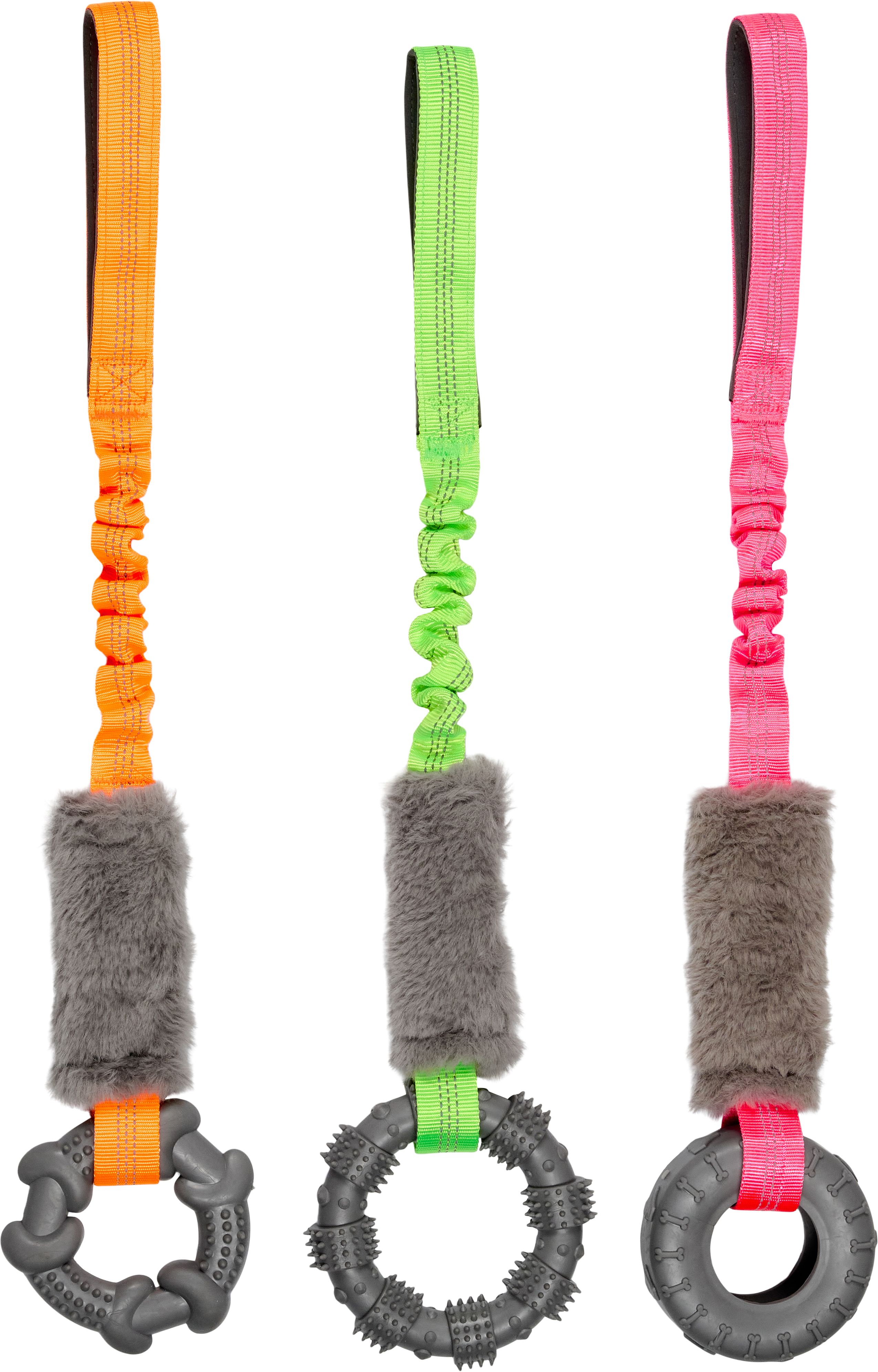 Bungee Tug Toy with TPR Ring