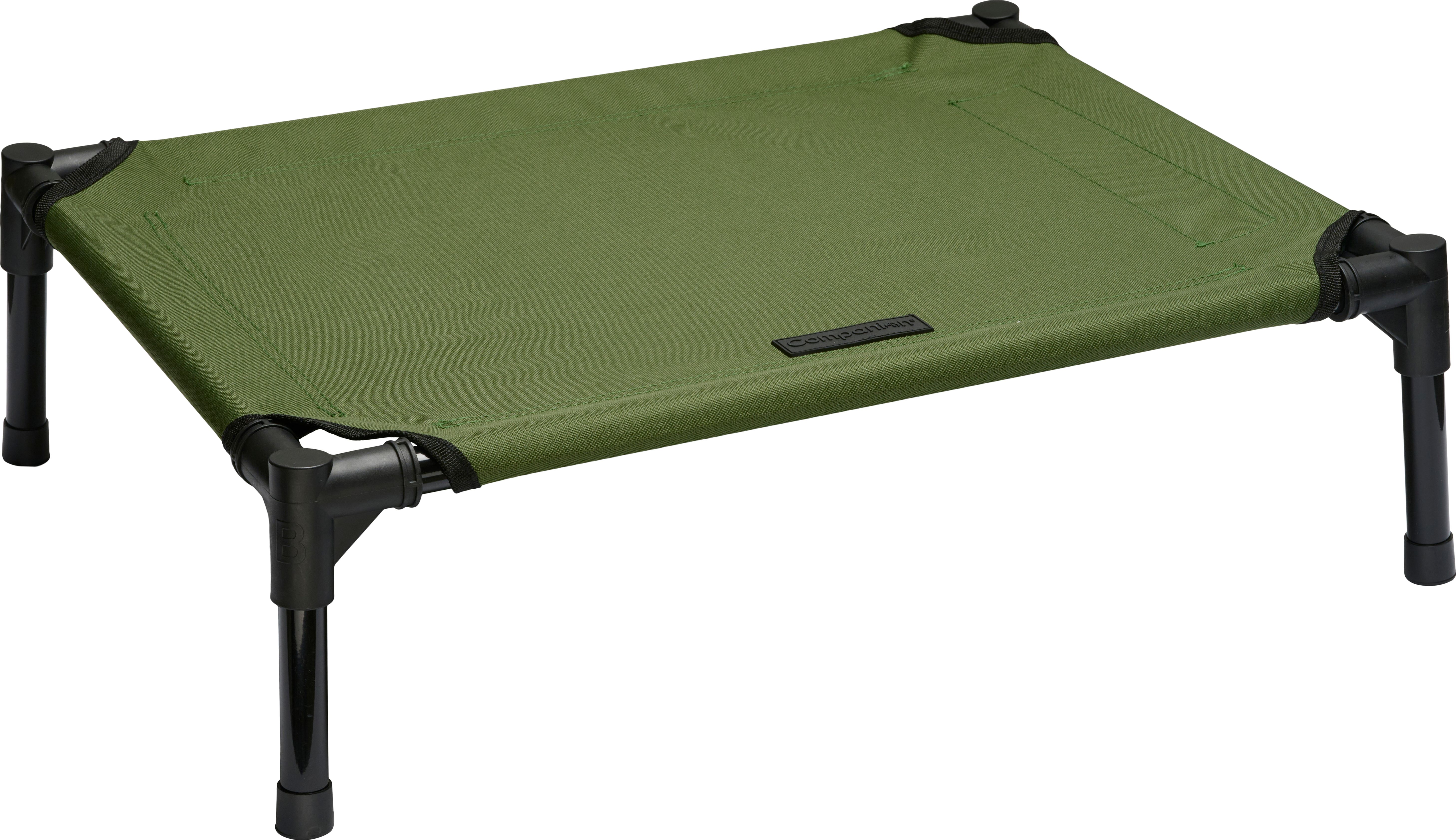 Folded Camping Bed 61x46x18 cm Green