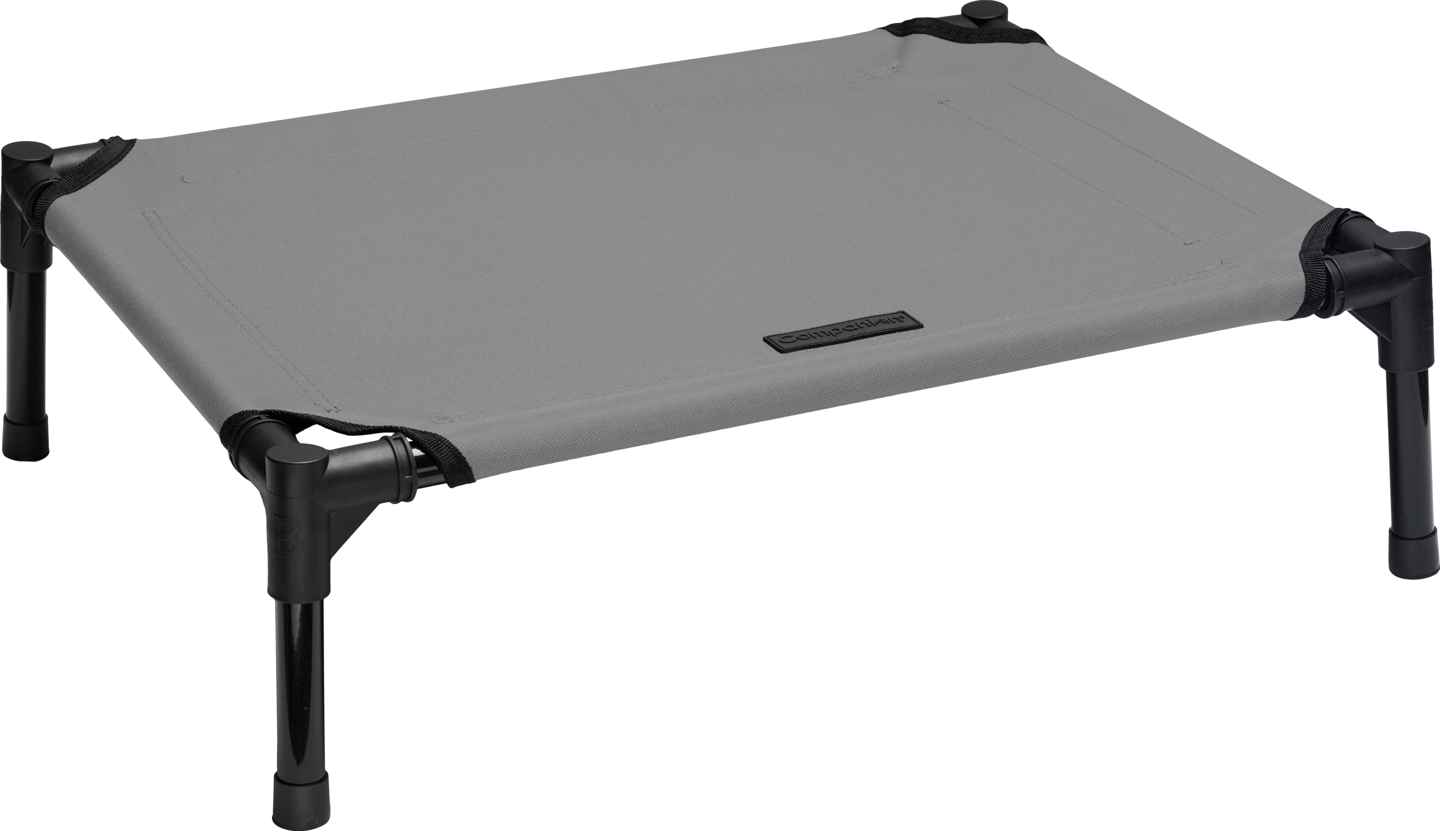 Folded Camping Bed 61x46x18 cm Grey