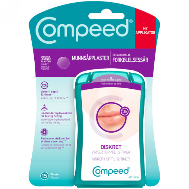Compeed Forkjølelsessårplaster 15 stk