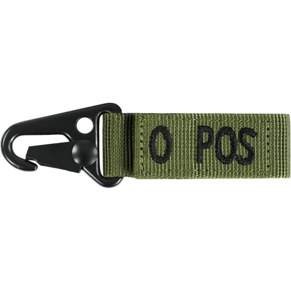 Key Chain 4-Pack O+ Olivengrønn