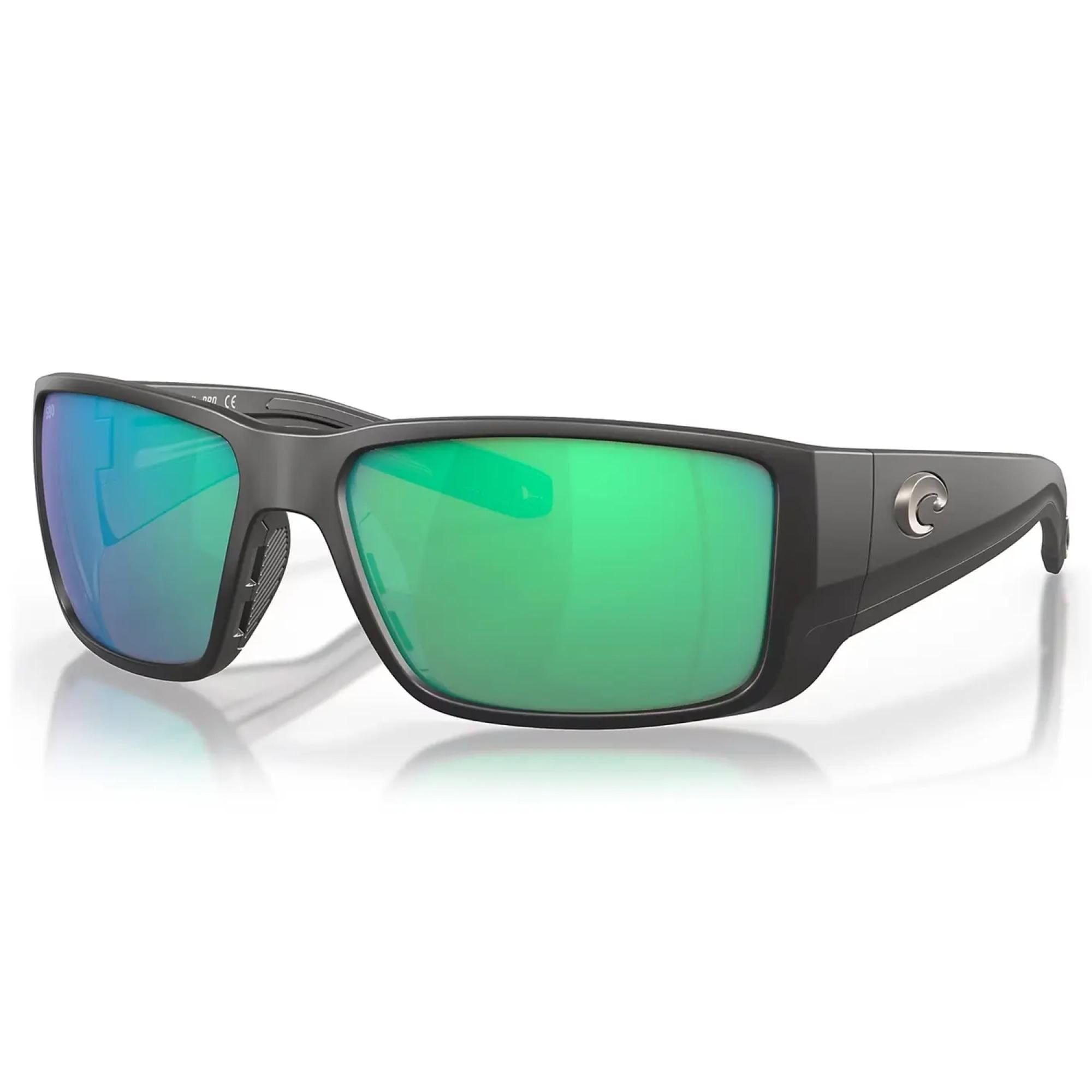 Blackfin Pro Matte Black Green Mirror Polarized