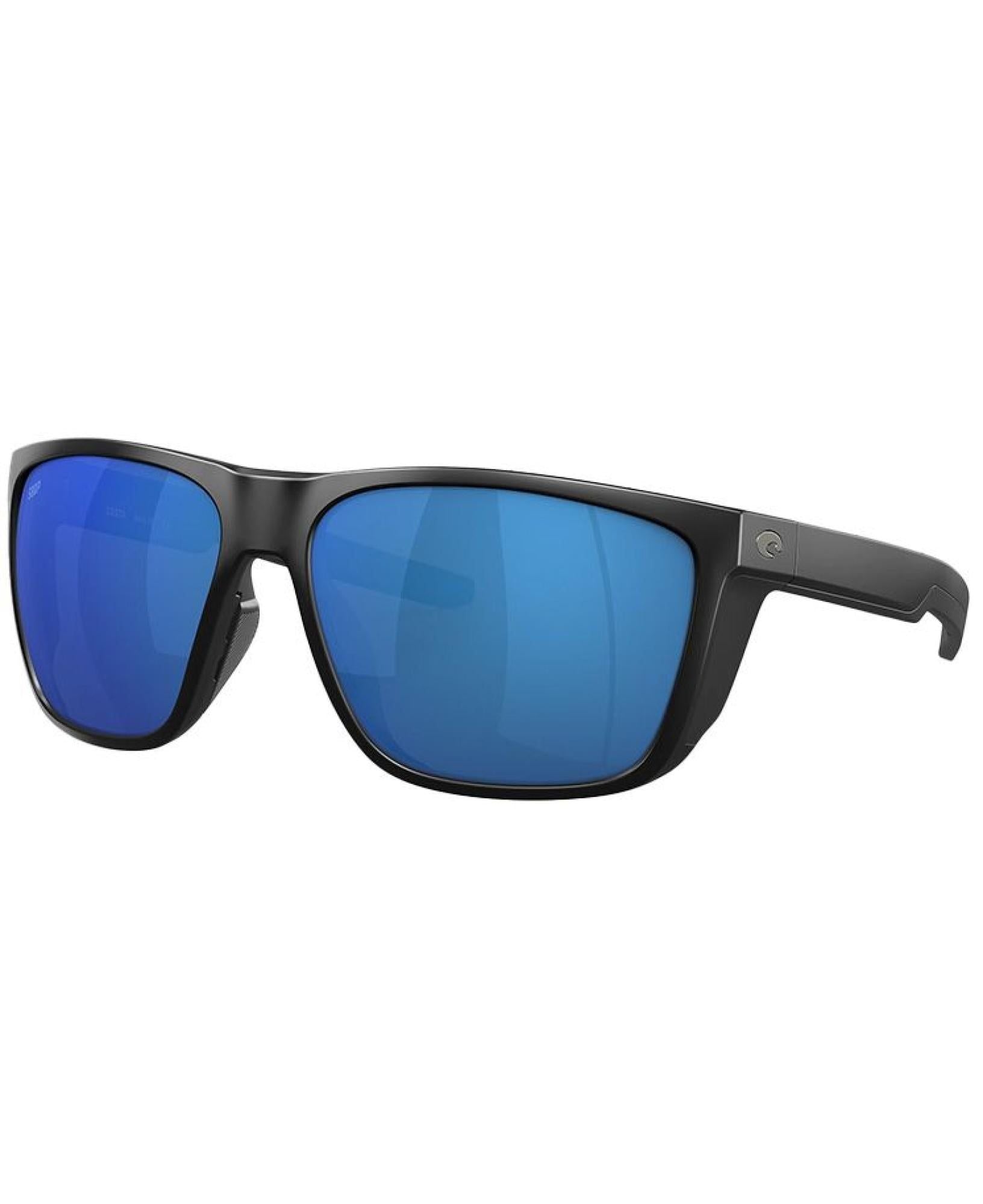 Ferg XL Green Mirror Matte Black Blue Mirror