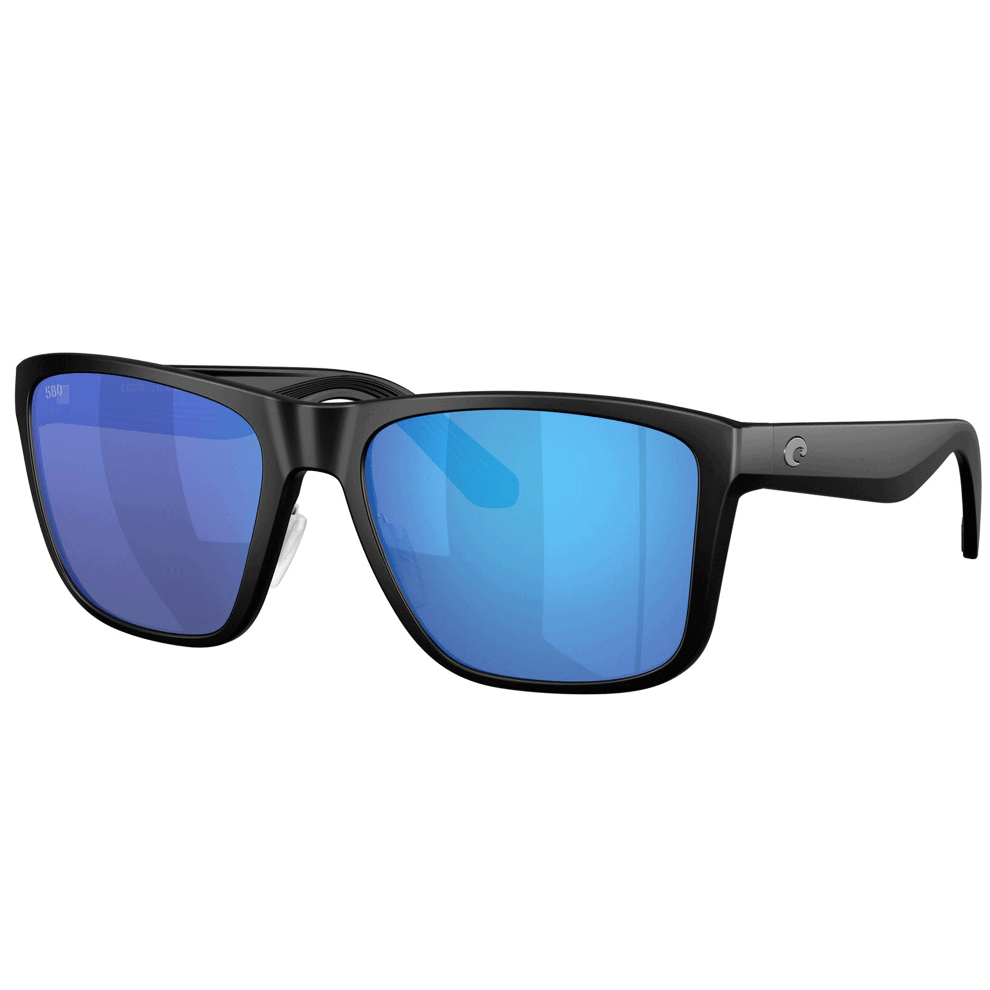 Los Alijos Matte Black Blue Mirror 580G