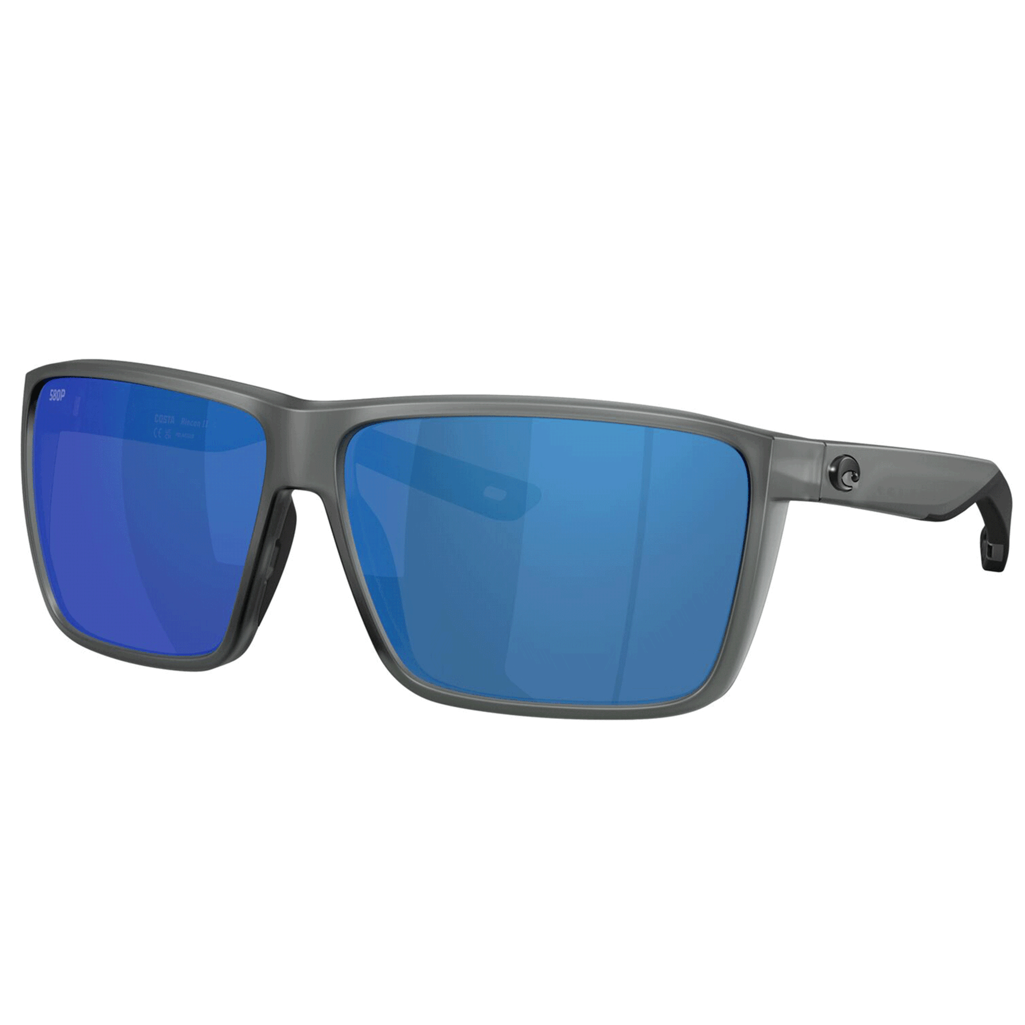 Rincon II Matte Smoke Crystal Blue Mirror 580P