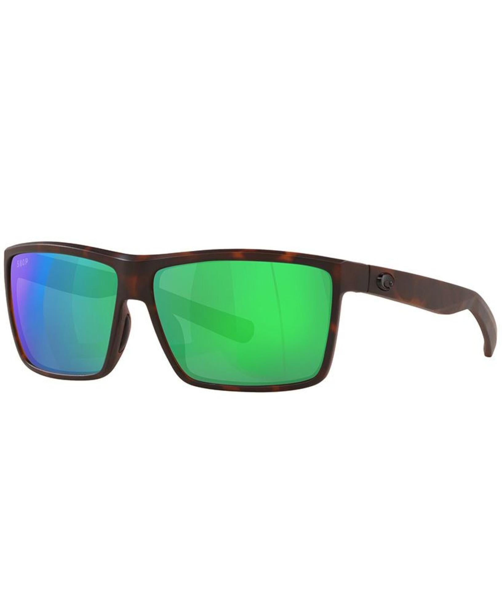 Rinconcito Matte Tortoise 580P Green Mirror