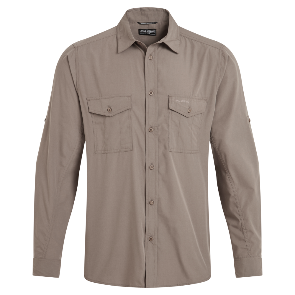M's Kiwi Ii Long Sleeved Shirt Pebble