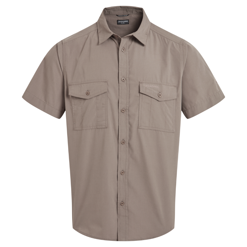 M's Kiwi Ii Short Sleeved Shirt Pebble
